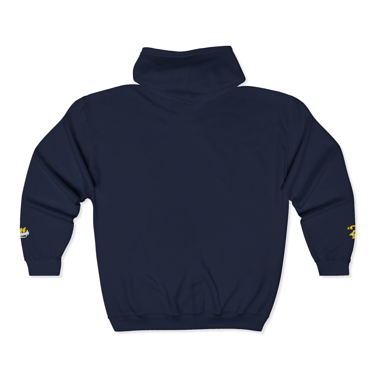 King's Gear Zip Hoodie — Full-Zip with Gold Crown Emblem - 314 Originals