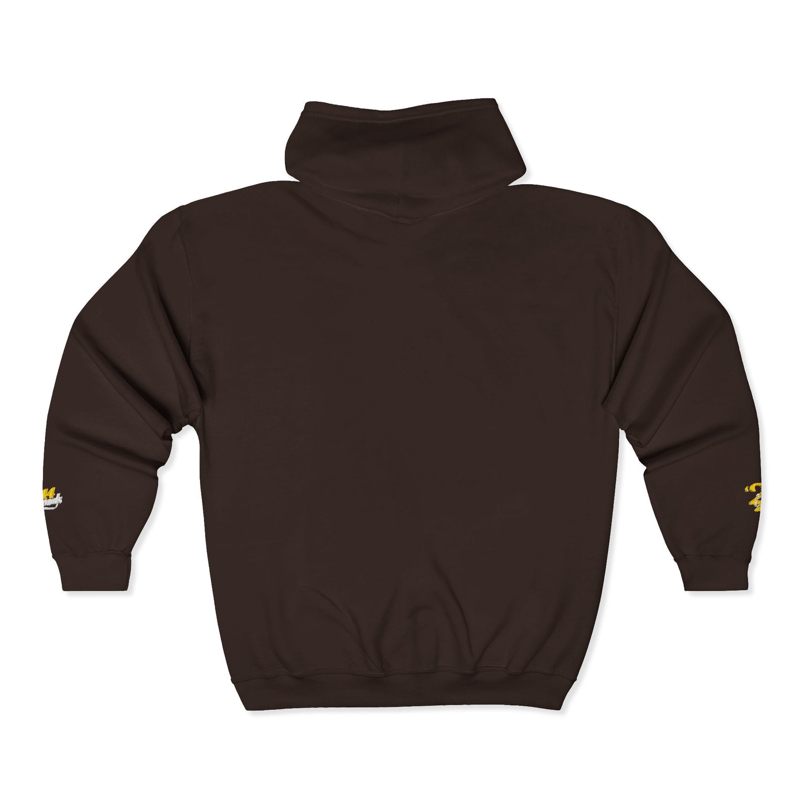 King's Gear Zip Hoodie — Full‑Zip with Gold Crown Emblem - 314 Originals