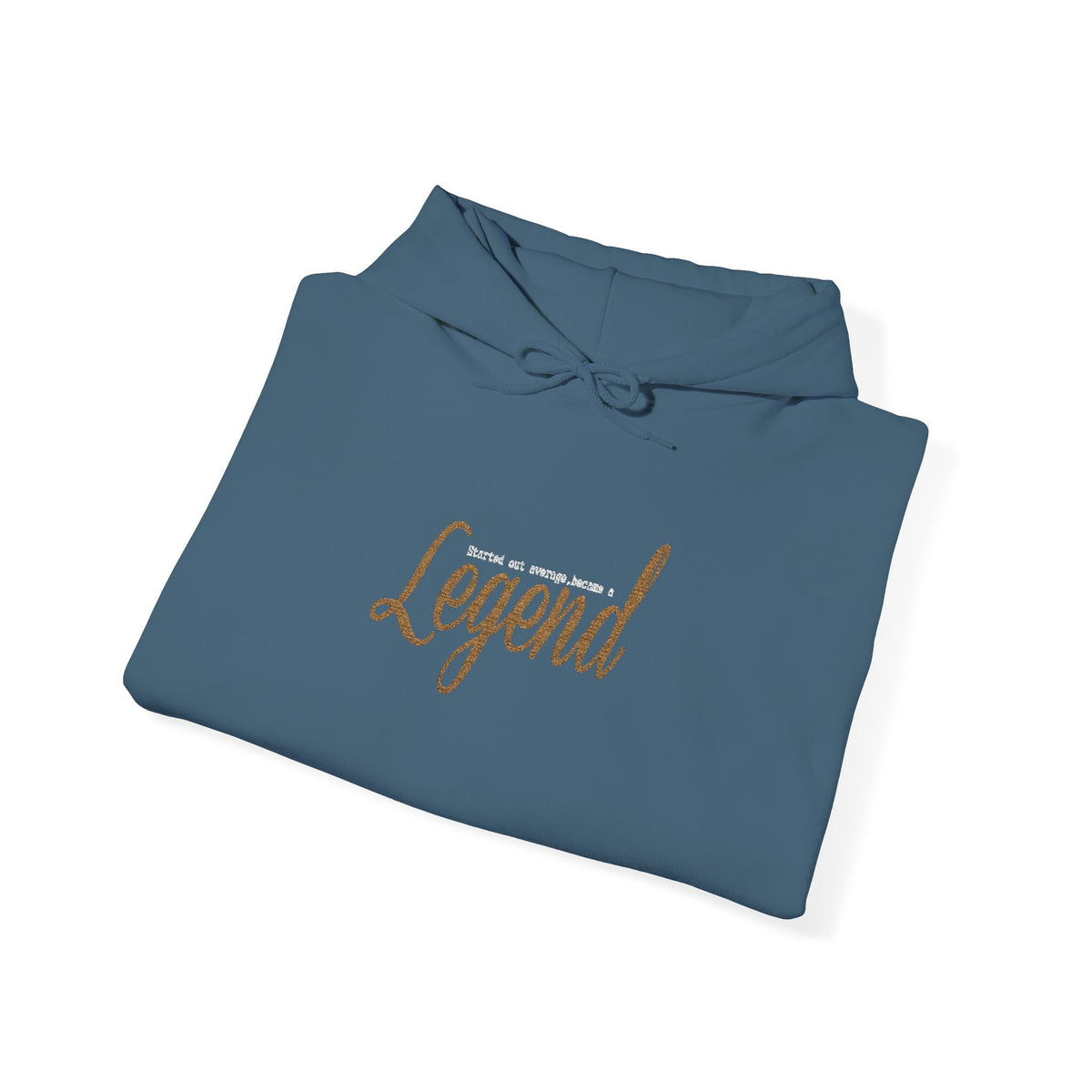 Legend Script Hoodie-Cozy Pullover with Gold Text - 314 Originals