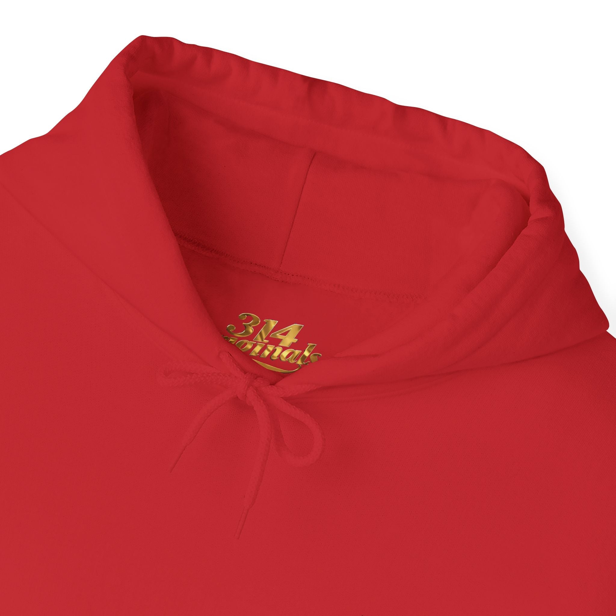 Legend Script Hoodie-Cozy Pullover with Gold Text - 314 Originals