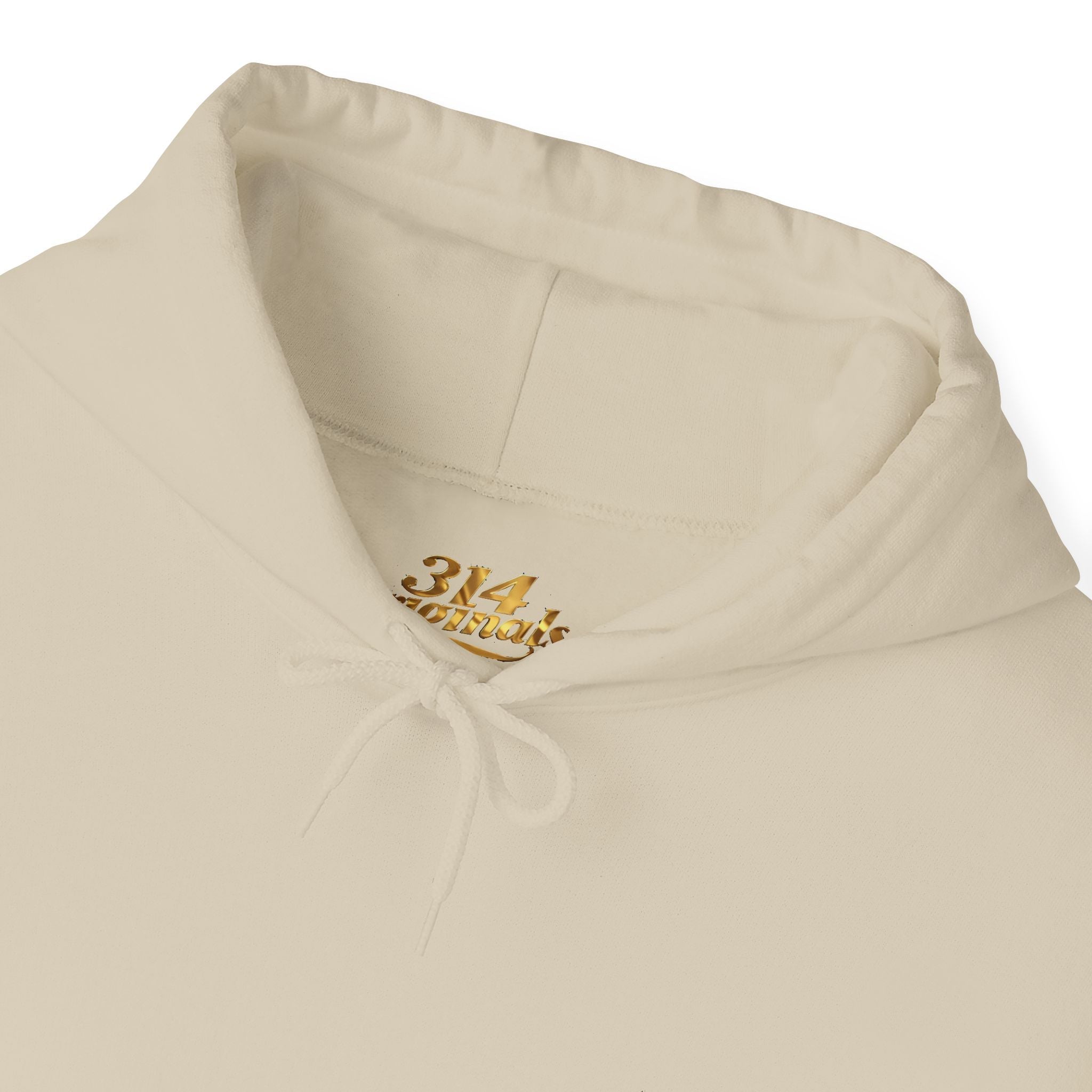 Legend Script Hoodie-Cozy Pullover with Gold Text - 314 Originals