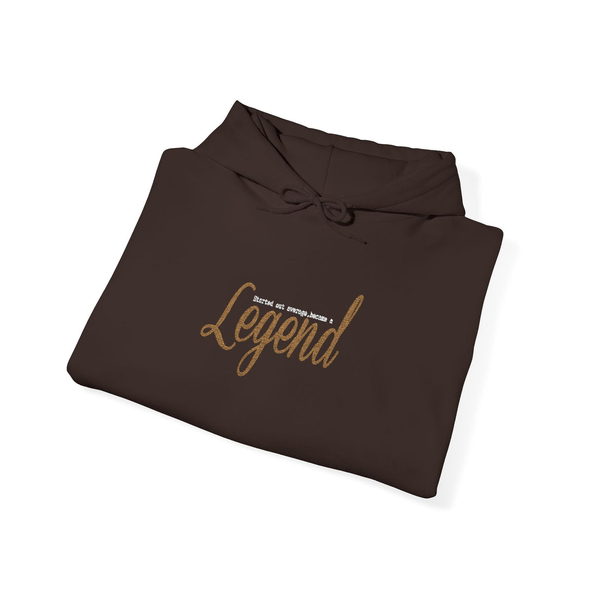 Legend Script Hoodie-Cozy Pullover with Gold Text - 314 Originals
