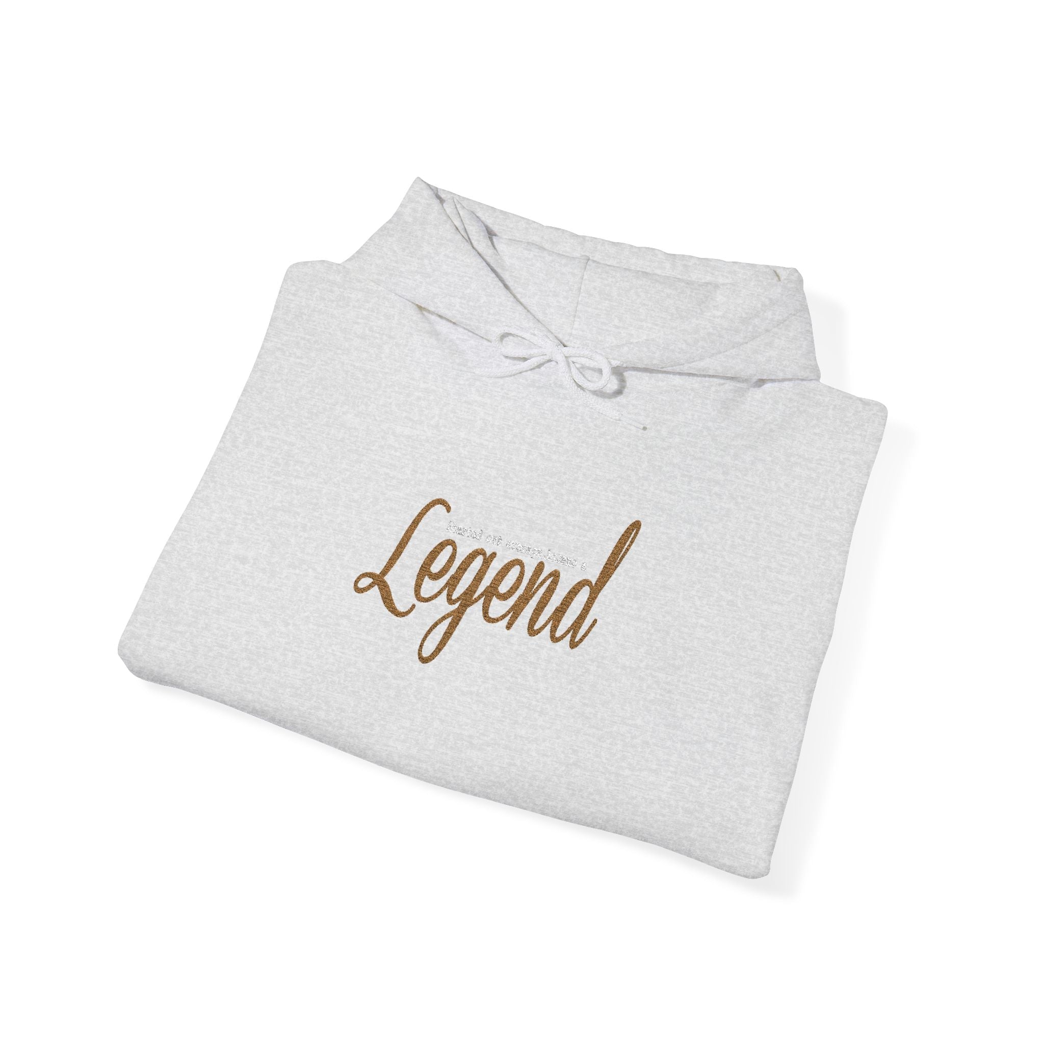 Legend Script Hoodie-Cozy Pullover with Gold Text - 314 Originals