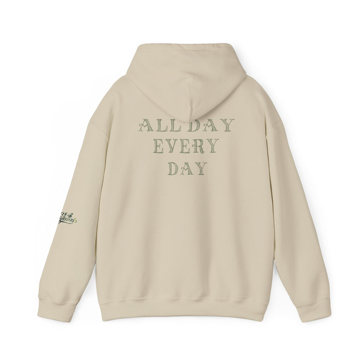 "Let's Get It" Graphic Pullover, "All Day Every Day" Back Print - 314 Originals