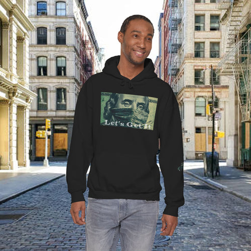 "Let's Get It" Graphic Pullover, "All Day Every Day" Back Print - 314 Originals