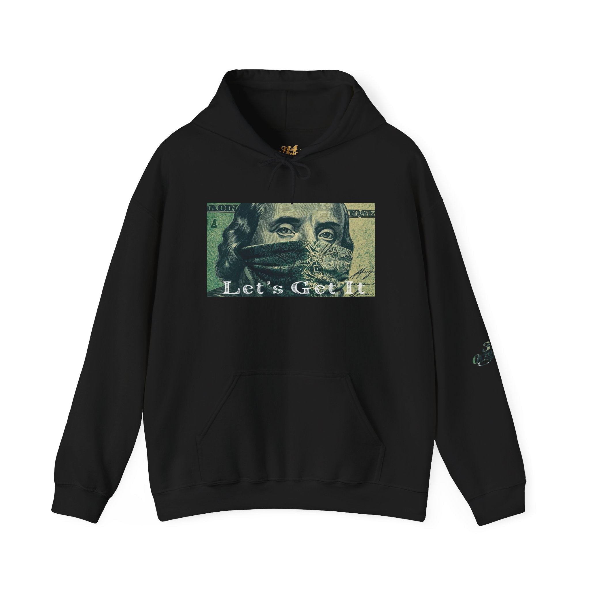 "Let's Get It" Graphic Pullover, "All Day Every Day" Back Print - 314 Originals