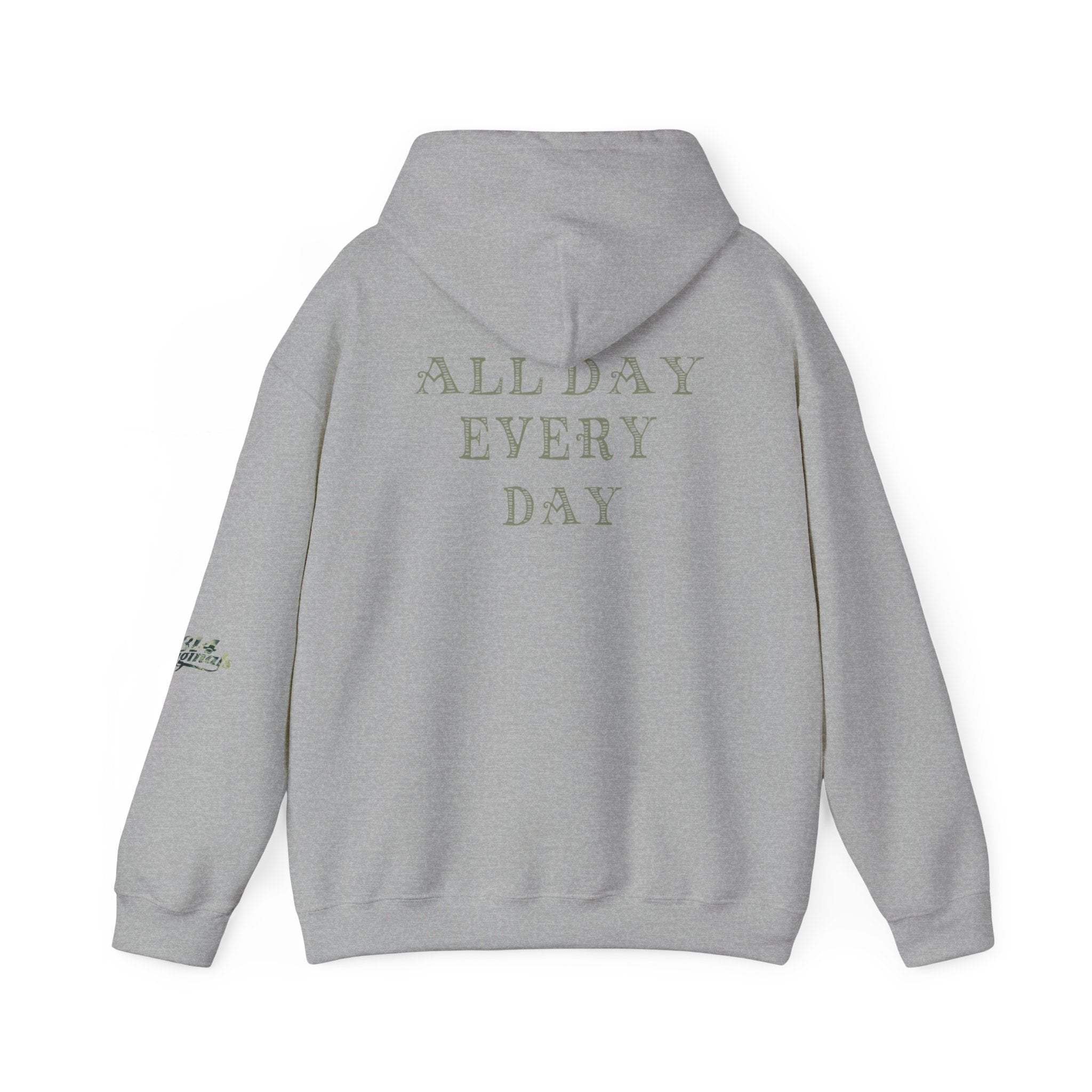 "Let's Get It" Graphic Pullover, "All Day Every Day" Back Print - 314 Originals