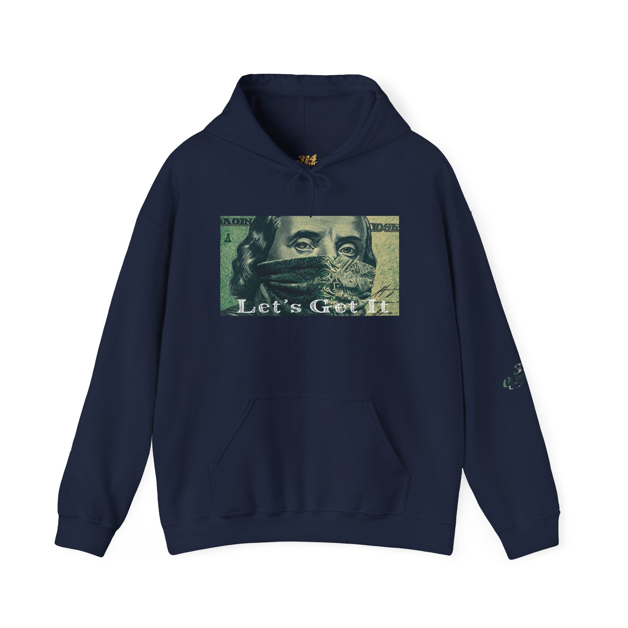 "Let's Get It" Graphic Pullover, "All Day Every Day" Back Print - 314 Originals