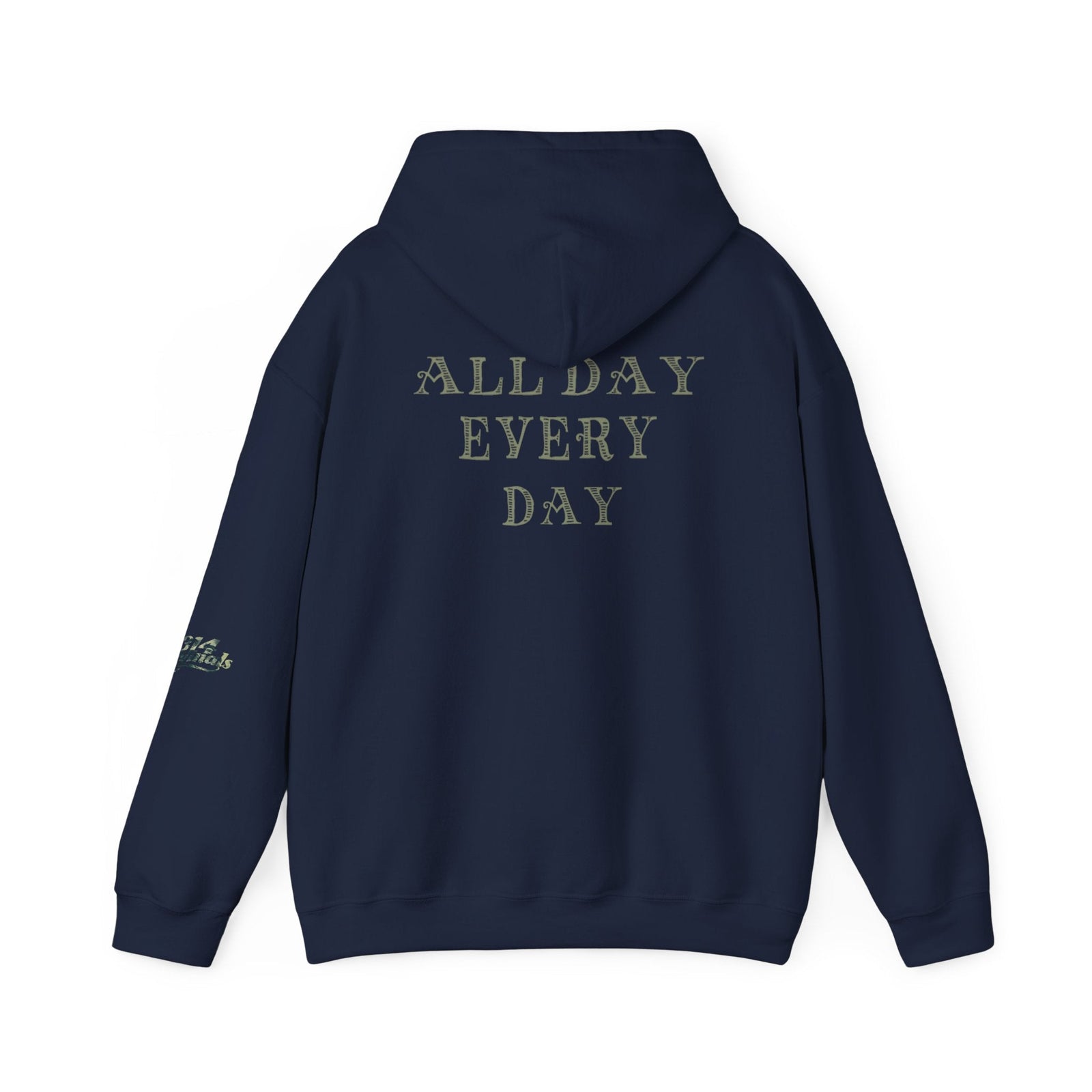 "Let's Get It" Graphic Pullover, "All Day Every Day" Back Print - 314 Originals