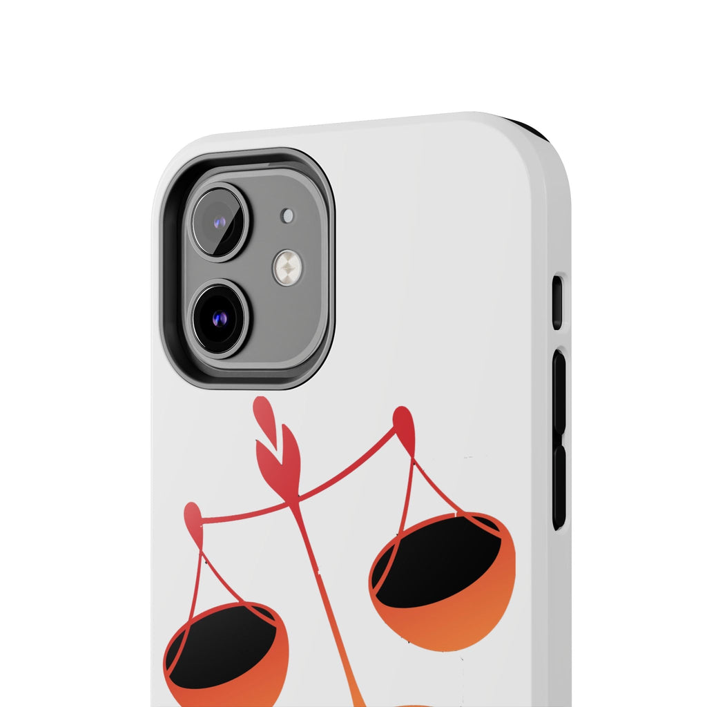 Libra Scales Phone Case — Zodiac Balance Tough Protective Cover - 314 Originals