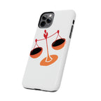 Libra Scales Phone Case — Zodiac Balance Tough Protective Cover - 314 Originals