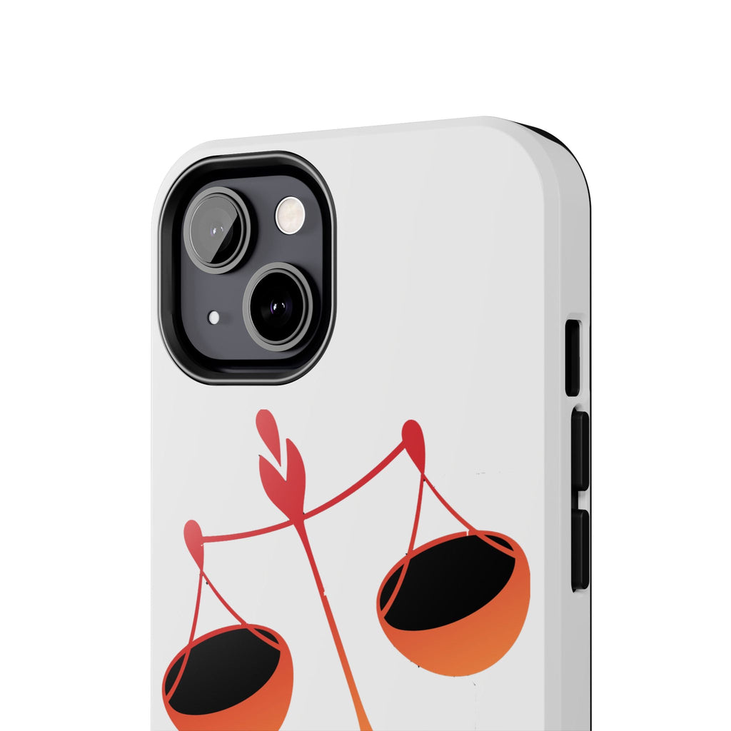 Libra Scales Phone Case — Zodiac Balance Tough Protective Cover - 314 Originals
