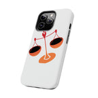 Libra Scales Phone Case — Zodiac Balance Tough Protective Cover - 314 Originals