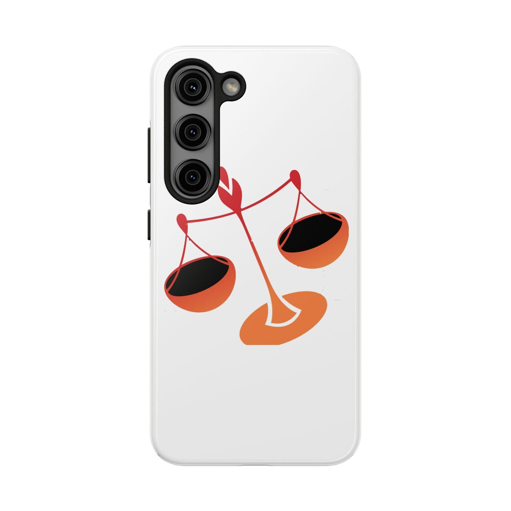 Libra Scales Phone Case — Zodiac Balance Tough Protective Cover - 314 Originals
