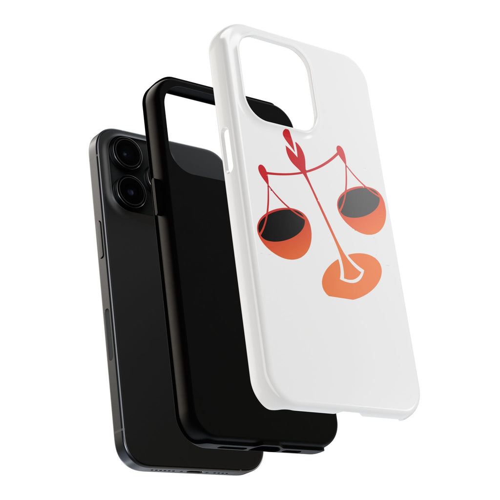 Libra Scales Phone Case — Zodiac Balance Tough Protective Cover - 314 Originals