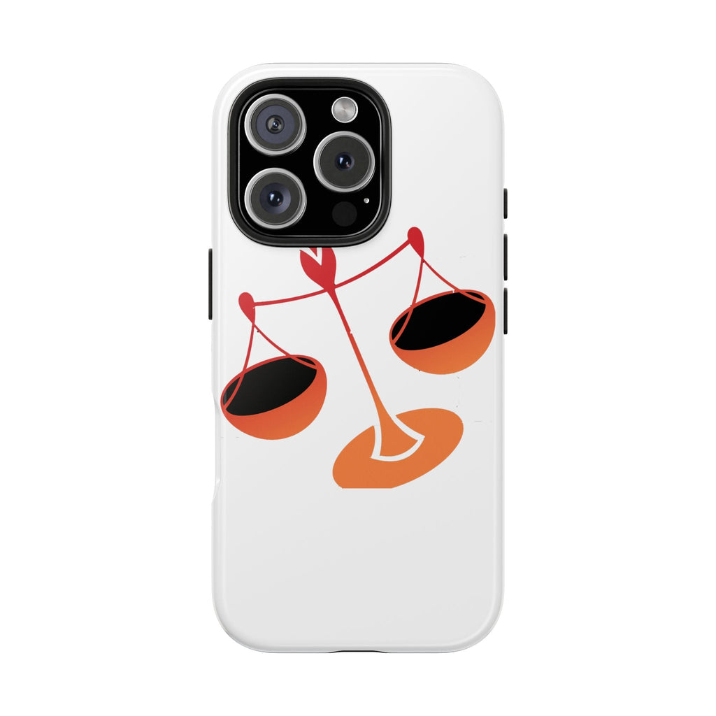Libra Scales Phone Case — Zodiac Balance Tough Protective Cover - 314 Originals