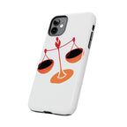 Libra Scales Phone Case — Zodiac Balance Tough Protective Cover - 314 Originals