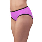 Lucky You Pink Women's Briefs — Cute Lace-Trim Underwear - 314 Originals