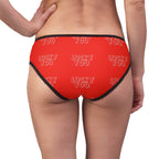 Lucky You Red Briefs — Women's Lace-Trim Underwear - 314 Originals