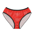 Lucky You Red Briefs — Women's Lace-Trim Underwear - 314 Originals