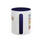 Mama Mommy Mom Bruh Coffee Mug – Funny Multicolor Mom Gift (11/15oz Accent Mug) - 314 Originals