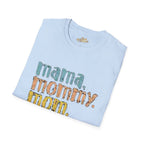 Mama Mommy Mom Bruh T-Shirt – Funny Retro Mom Graphic Tee - 314 Originals