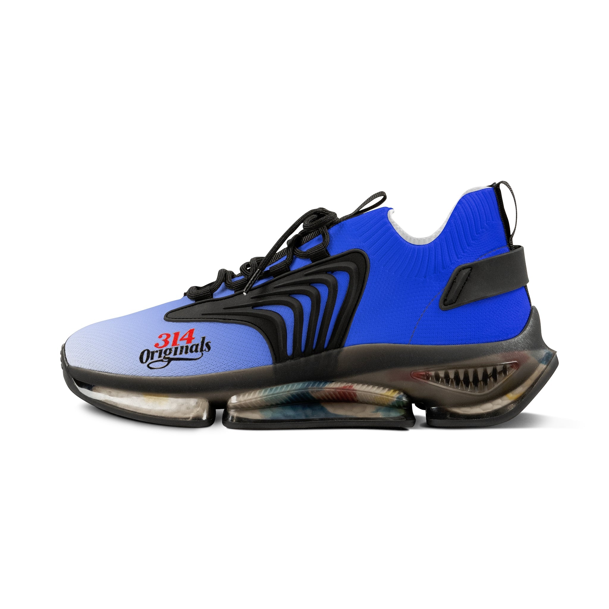Men's Blue Sky Mesh Sneakers — Breathable Lightweight Running Shoes with 314 Originals Accent - 314 Originals