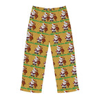Men's Christmas Pajama Pants — Santa & Reindeer "Merry Christmas" All-Over Print - 314 Originals