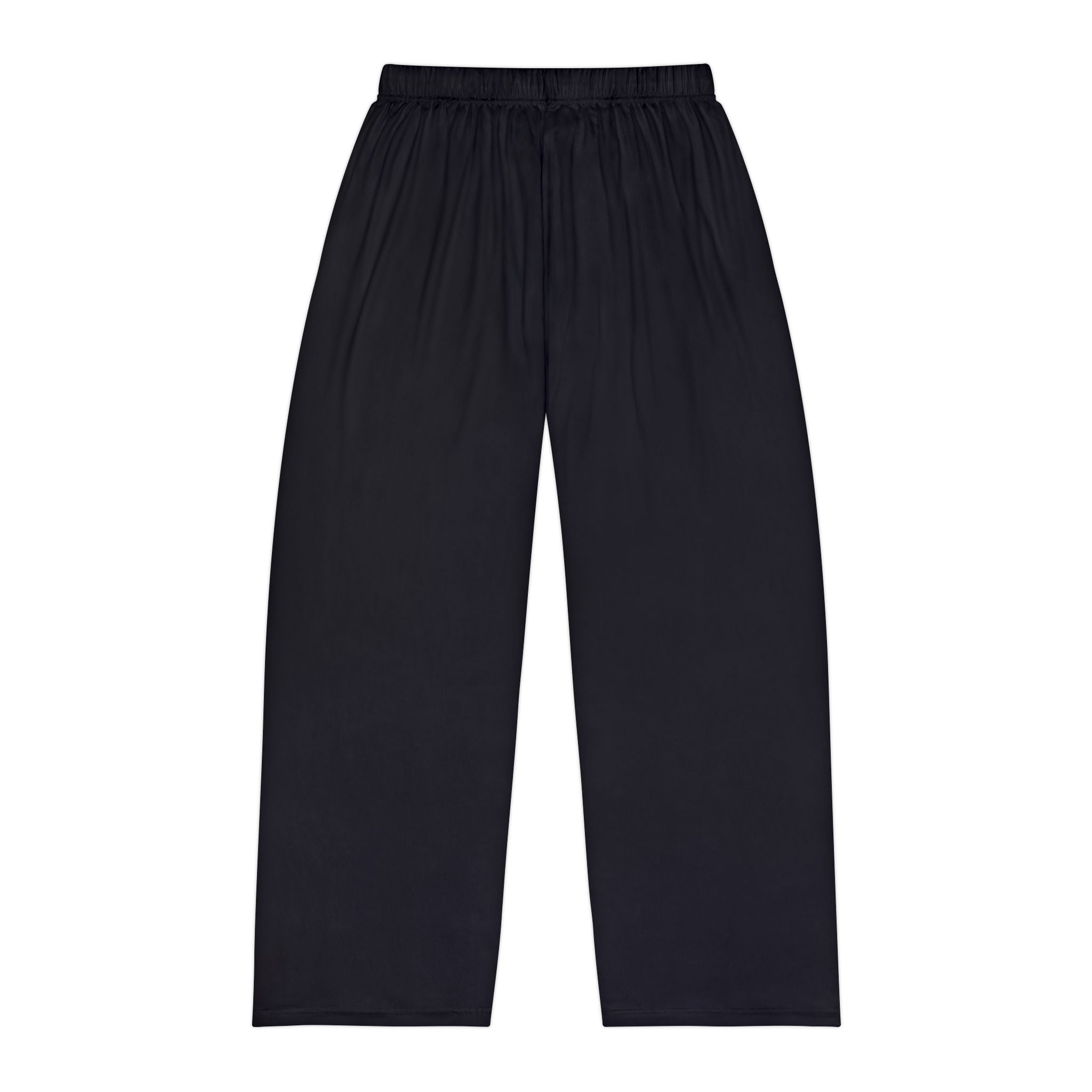 Men's Pajama Pants — Relaxed Black Lounge Sleepwear with Small Monogram Accent - 314 Originals