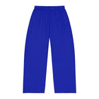 Men's Pajama Pants — Relaxed Blue Lounge Sleepwear with Small Monogram Accent - 314 Originals