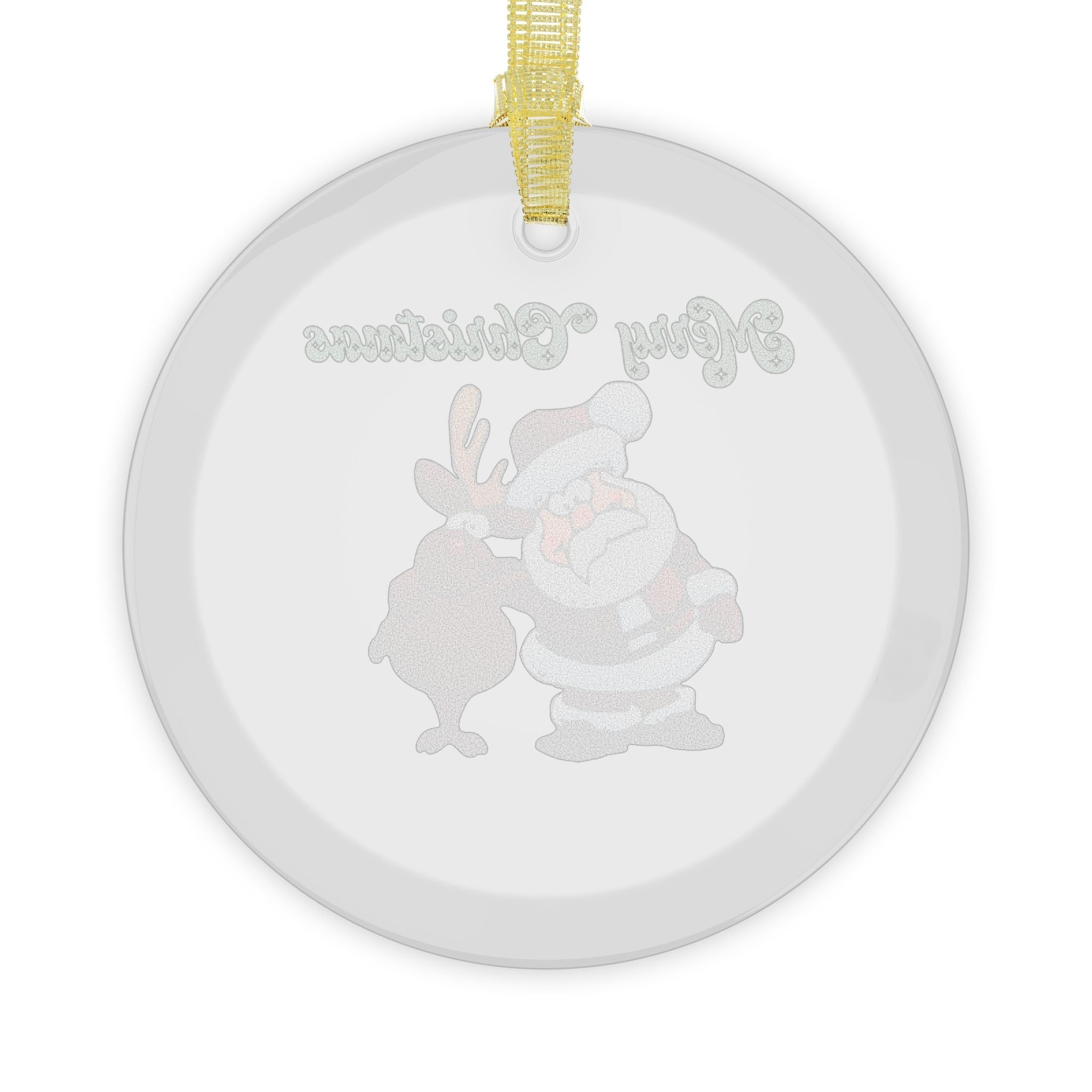 'Merry Christmas' Glass Ornaments - 314 Originals