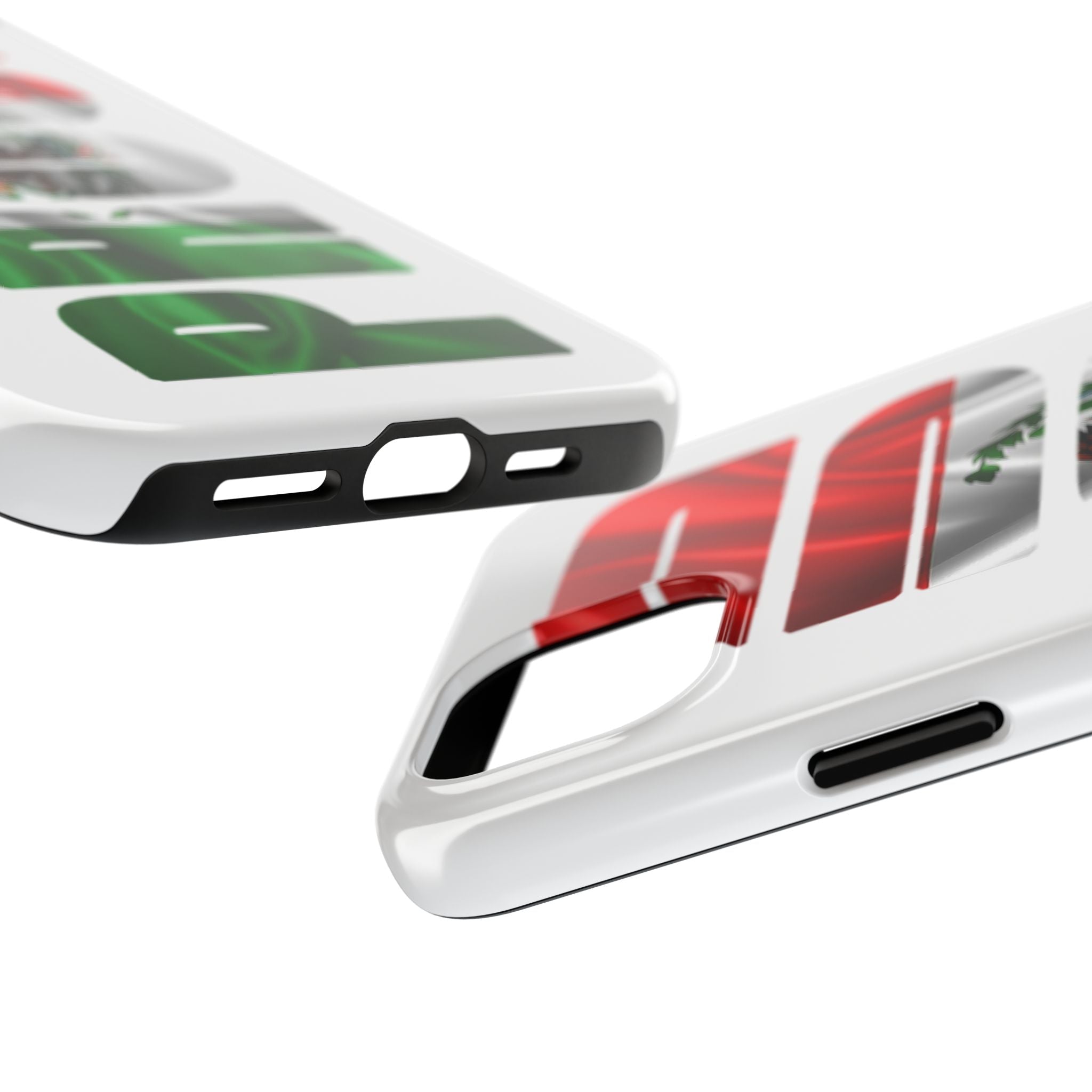Mexico Pride Tough Phone Case — Mexican Flag Vertical 'PRIDE' Design - 314 Originals