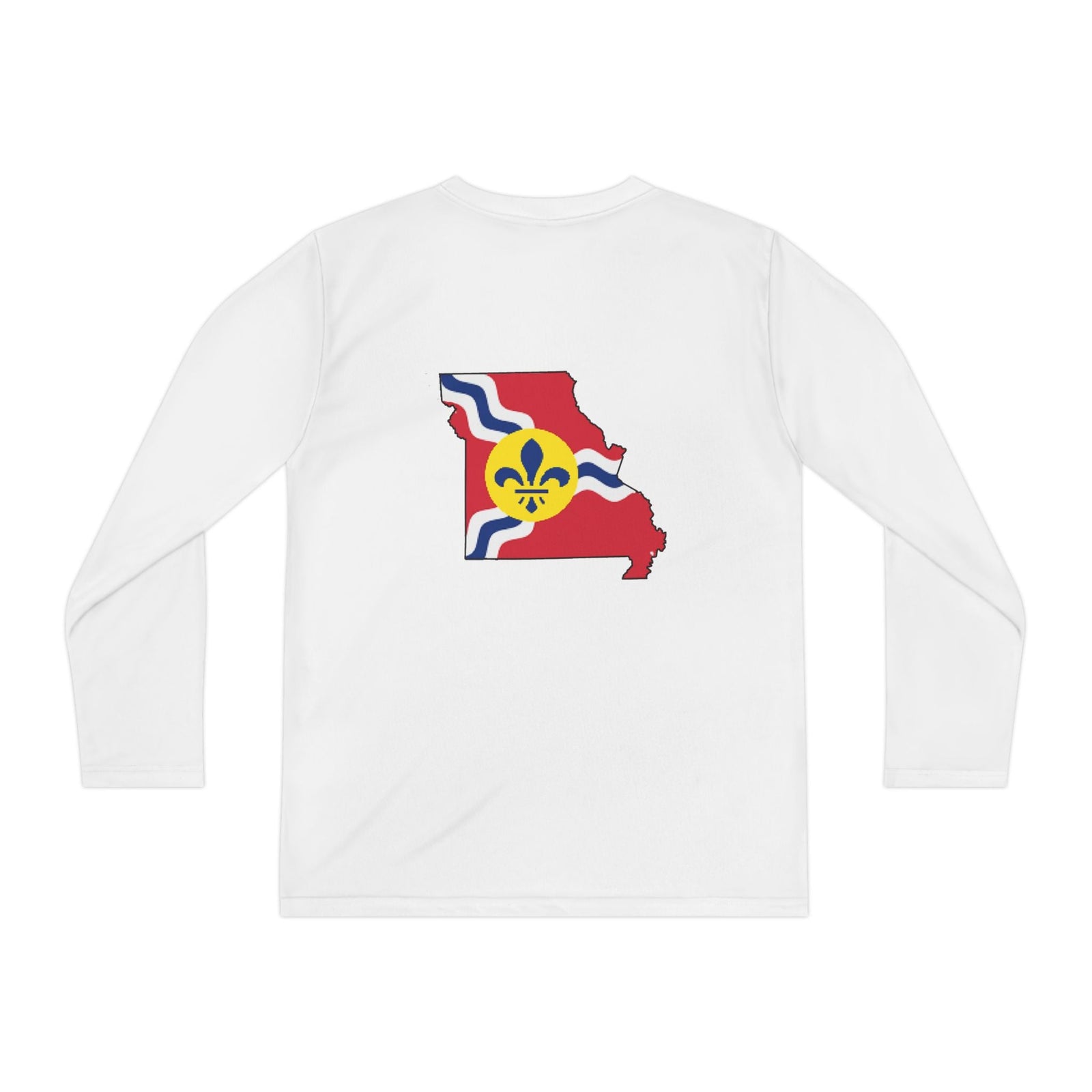 Missouri State Flag Youth Long Sleeve Tee - 314 Originals