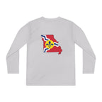 Missouri State Flag Youth Long Sleeve Tee - 314 Originals