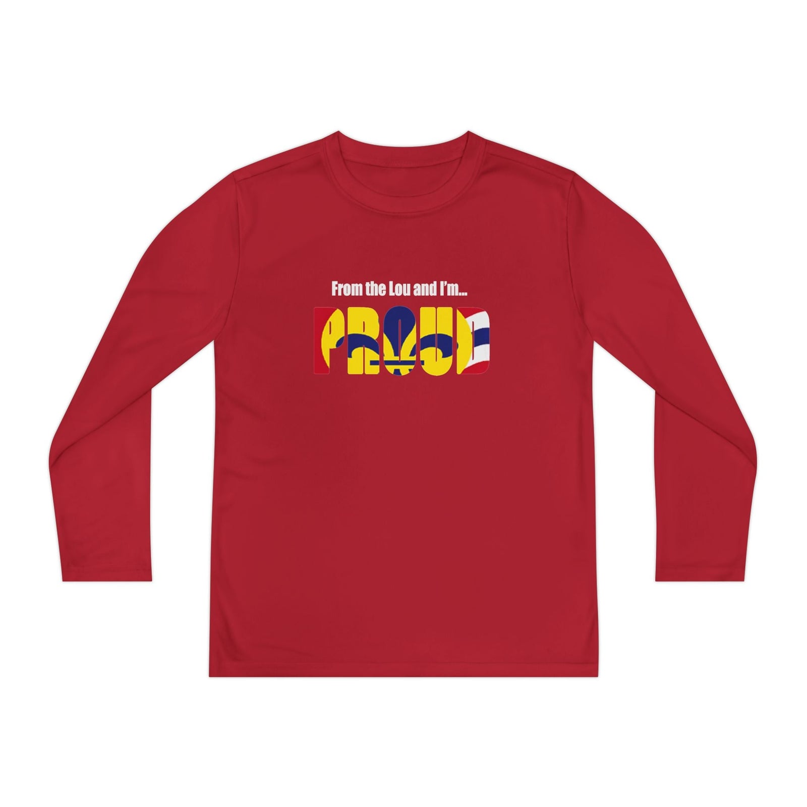 Missouri State Flag Youth Long Sleeve Tee - 314 Originals