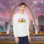 Missouri State Flag Youth Long Sleeve Tee - 314 Originals