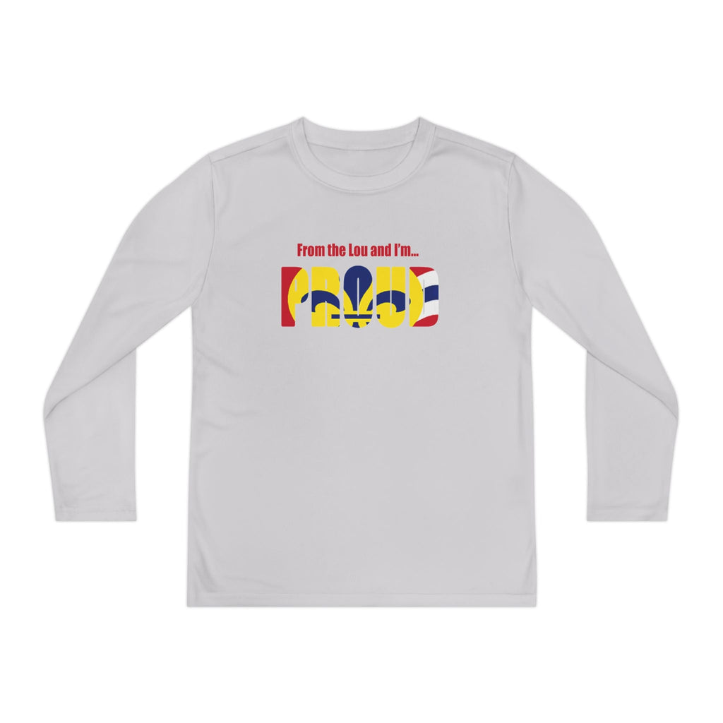 Missouri State Flag Youth Long Sleeve Tee - 314 Originals