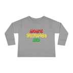 “Mom’s Favorite Kid” Toddler Long Sleeve Tee — Colorful Rasta Kids Shirt - 314 Originals