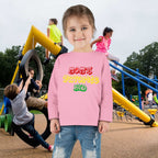 “Mom’s Favorite Kid” Toddler Long Sleeve Tee — Colorful Rasta Kids Shirt - 314 Originals