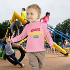 “Mom’s Favorite Kid” Toddler Long Sleeve Tee — Colorful Rasta Kids Shirt - 314 Originals