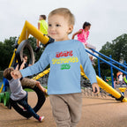 “Mom’s Favorite Kid” Toddler Long Sleeve Tee — Colorful Rasta Kids Shirt - 314 Originals