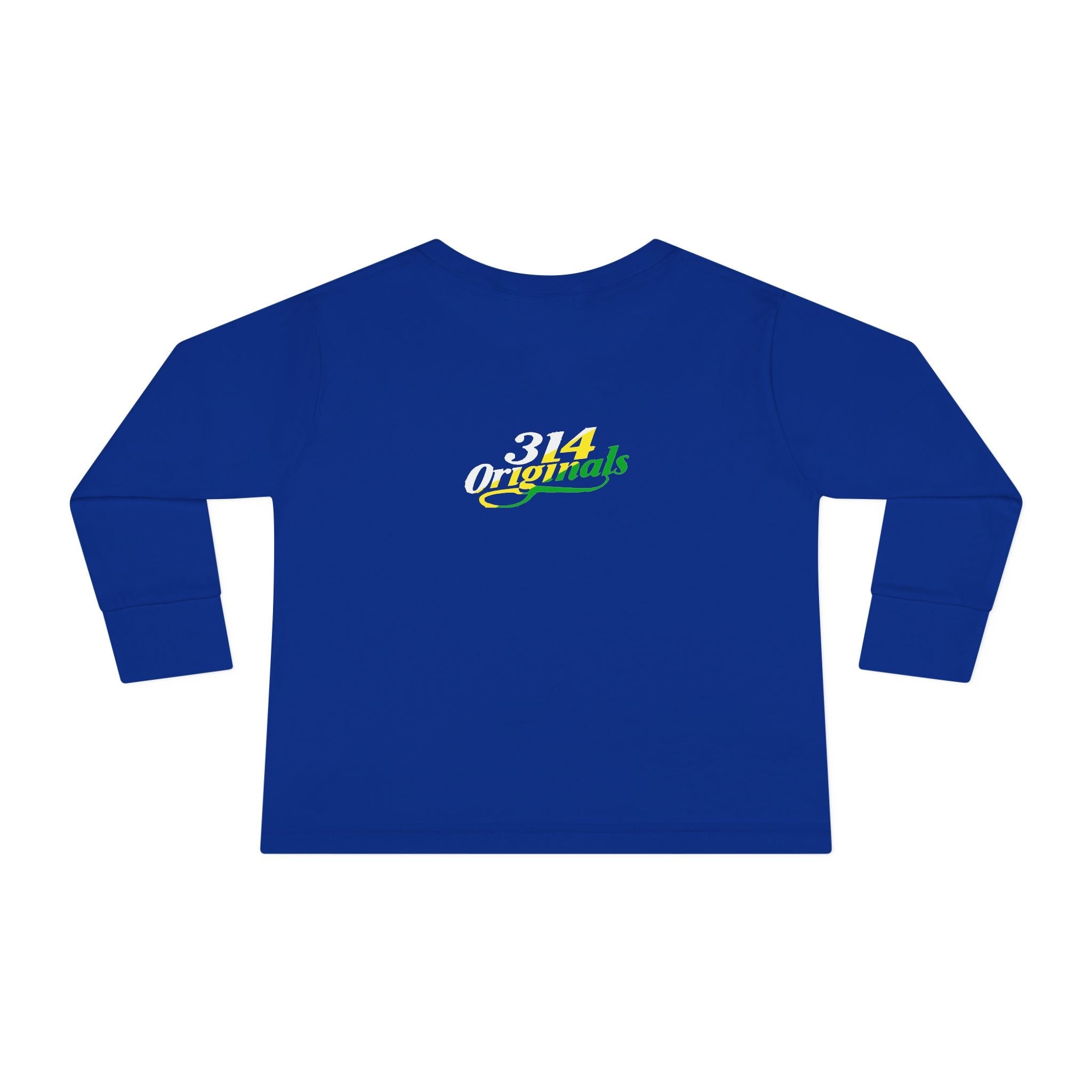 "Mom's Favorite Kid" Toddler Long Sleeve Tee — Graphic Shirt - 314 Originals