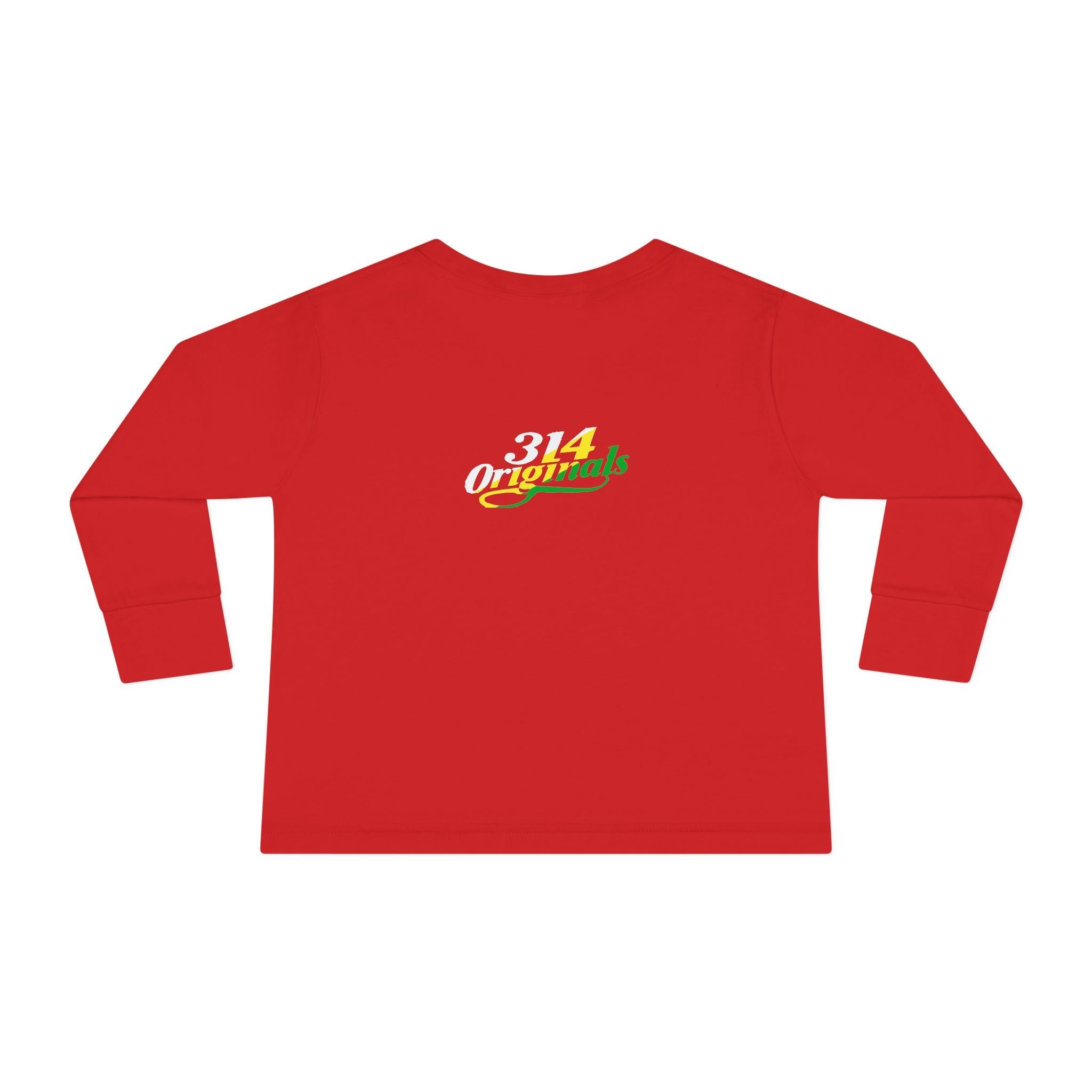 "Mom's Favorite Kid" Toddler Long Sleeve Tee — Graphic Shirt - 314 Originals