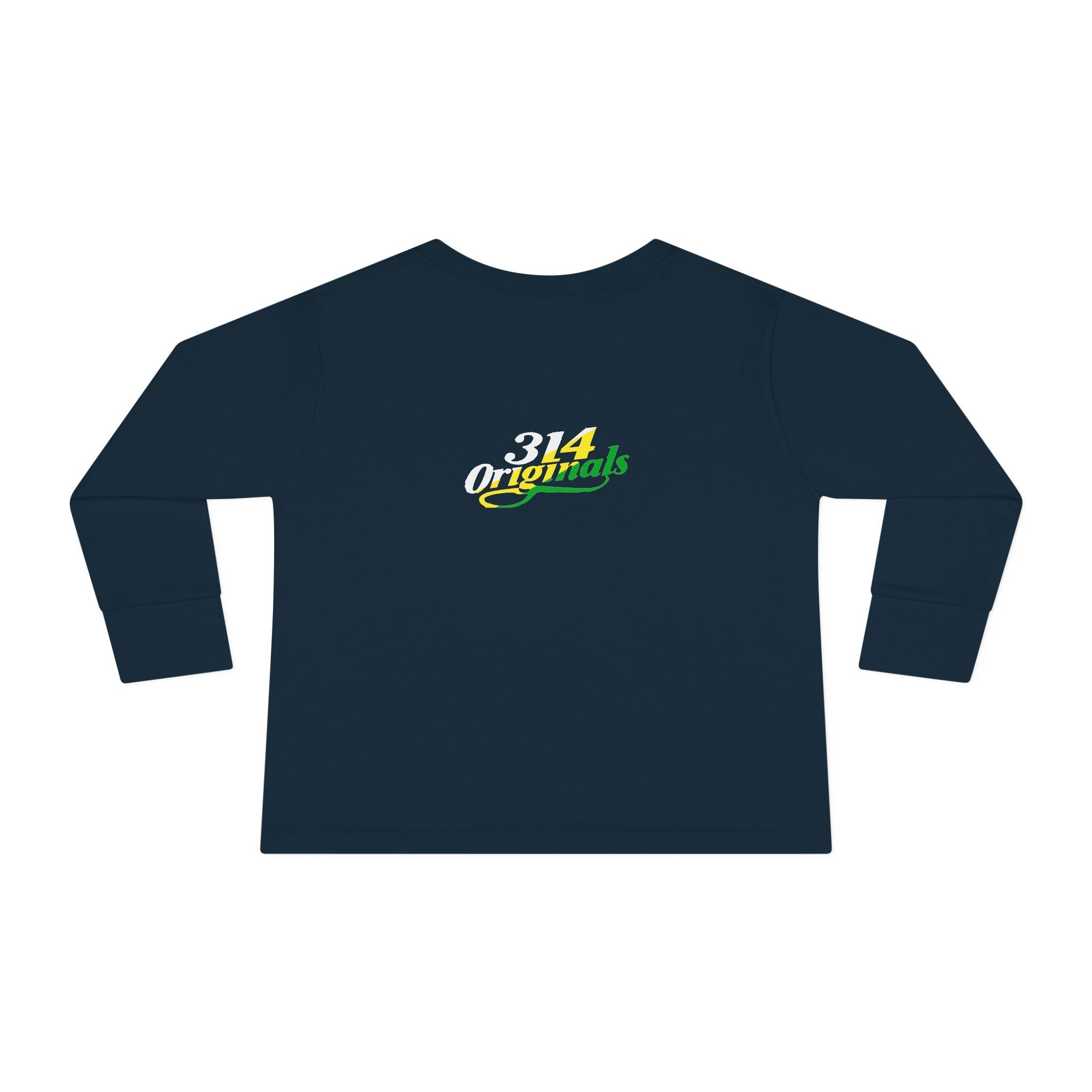 "Mom's Favorite Kid" Toddler Long Sleeve Tee — Graphic Shirt - 314 Originals