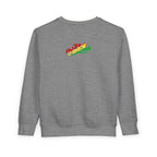 Mom's Favorite Kid Toddler Sweatshirt — Colorful Retro Rasta Kids Pullover - 314 Originals