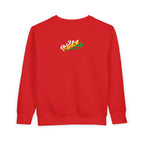 Mom's Favorite Kid Toddler Sweatshirt — Colorful Retro Rasta Kids Pullover - 314 Originals