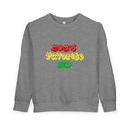 Mom's Favorite Kid Toddler Sweatshirt — Colorful Retro Rasta Kids Pullover - 314 Originals