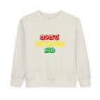 Mom's Favorite Kid Toddler Sweatshirt — Colorful Retro Rasta Kids Pullover - 314 Originals