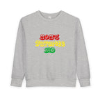 Mom's Favorite Kid Toddler Sweatshirt — Colorful Retro Rasta Kids Pullover - 314 Originals