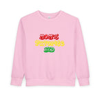 Mom's Favorite Kid Toddler Sweatshirt — Colorful Retro Rasta Kids Pullover - 314 Originals